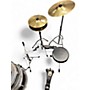 Used Pearl 5 Piece ROADSHOW JR Silver Sparkle Drum Kit Silver Sparkle