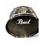 Used Pearl 5 Piece Rhythm Traveler Compact Black Drum Kit Black