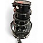 Used Pearl 5 Piece Rhythm Traveler Compact Black Drum Kit Black