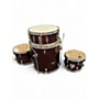 Used Pearl 5 Piece Roadshow 5 Wine Red Drum Kit Wine Red