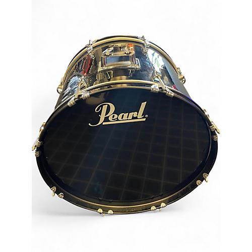 Used Pearl 5 Piece Roadshow Black Drum Kit Black