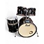 Used Pearl 5 Piece Roadshow Black Drum Kit Black