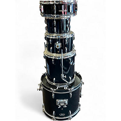 Used Pearl 5 Piece Roadshow Black Drum Kit
