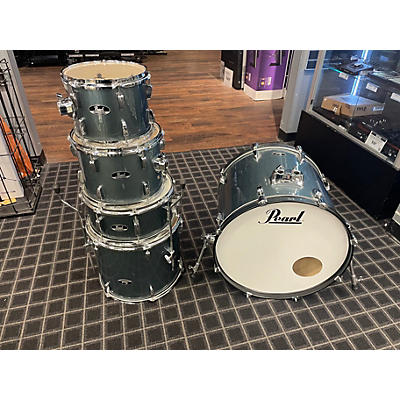 Used Pearl 5 Piece Roadshow Charcoal Drum Kit