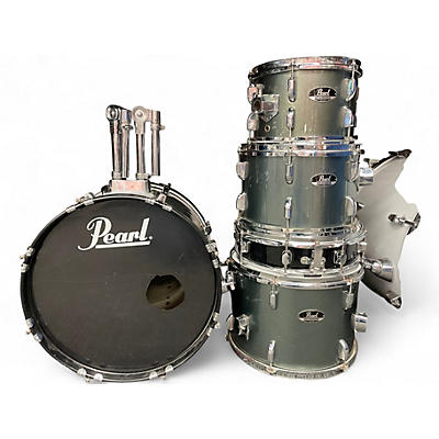 Used Pearl 5 Piece Roadshow Jazz Charcoal Metallic Drum Kit