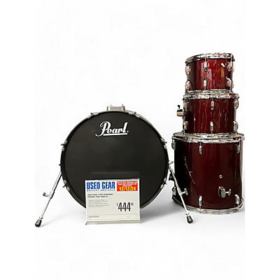 Used Pearl 5 Piece Roadshow Midnight Wine Drum Kit