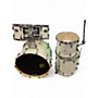 Used Pearl 5 Piece SESSION CUSTOM Pearl White Drum Kit Pearl White