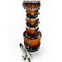 Used Pearl 5 Piece SRX SESSION ALL MAPLE VINTAGE FADE Drum Kit VINTAGE FADE