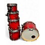 Used Pearl 5 Piece Session Studio Select Antique Crimson Burst Drum Kit Antique Crimson Burst