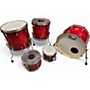 Used Pearl 5 Piece Session Studio Select Kit Cherry Red Drum Kit Cherry Red