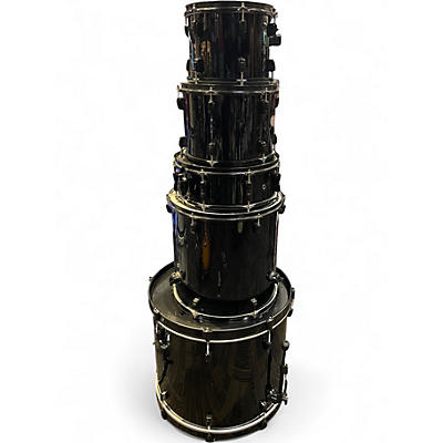 Used Pearl 5 Piece Soundcheck Black Drum Kit