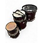 Used Pearl 5 Piece Soundcheck Candy Apple Red Drum Kit Candy Apple Red