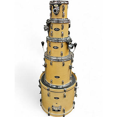 Used Pearl 5 Piece Vision Birch Natural Drum Kit