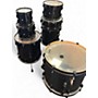 Used Pearl 5 Piece Vision Black Onyx Drum Kit Black Onyx