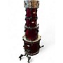 Used Pearl 5 Piece Vision CRIMSON RED Drum Kit CRIMSON RED