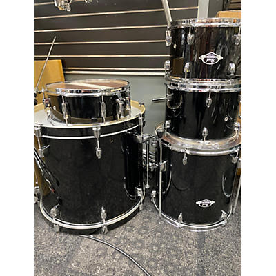 Pearl Used Pearl 5 piece Export Series Black Drum Kit