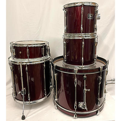 Pearl Used Pearl 5 piece Export Series Wine Red Drum Kit