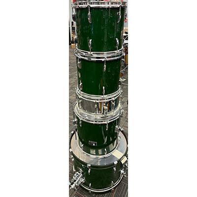 Pearl Used Pearl 5 piece Forum Green Drum Kit