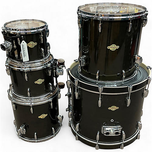 Pearl Used Pearl 5 piece Masters MCX Series Black Silk Drum Kit black silk