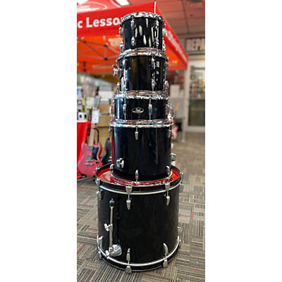 Used Pearl 5 piece Roadshow Black Drum Kit