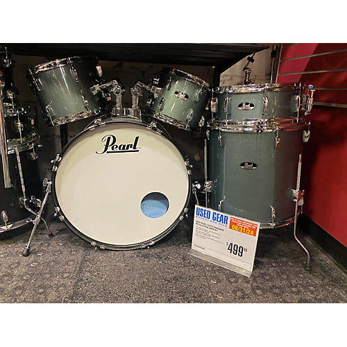 Pearl Used Pearl 5 piece Roadshow Metallic Blue Drum Kit Metallic Blue