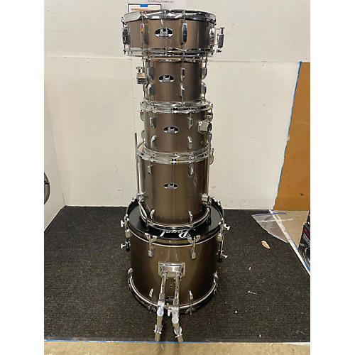 Pearl Used Pearl 5 piece Roadshow Metallic Gray Drum Kit Metallic Gray