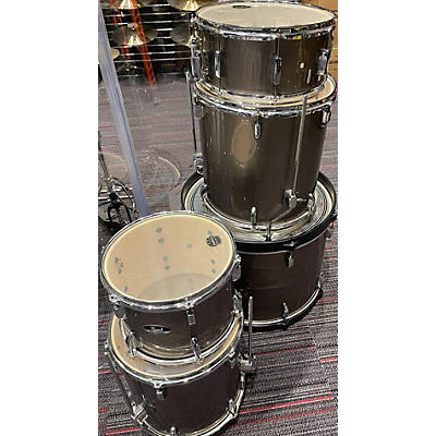 Used Pearl 5 piece Roadshow Silver Drum Kit