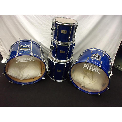 Pearl Used Pearl 5 piece Session Elite Royal Blue Drum Kit Royal Blue