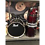 Used Pearl Used Pearl 5 piece Vision Chrome Red Metallic Drum Kit Chrome Red Metallic