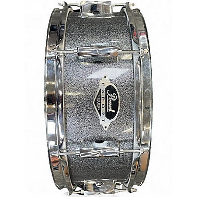 Used Pearl 5.5X14 EXPORT SNARE SILVER SPARKLE Drum