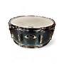 Used Pearl 5.5X14 Export Series Snare Aqua Blue Sparkle Drum Aqua Blue Sparkle 10