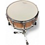 Used Pearl 5.5X14 Free Floating Snare BRONZE Drum BRONZE 10