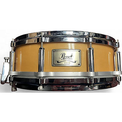 Pearl Used Pearl 5.5X14 Free Floating Snare Natural Drum