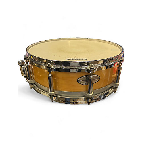 Used Pearl 5.5X14 Free Floating Snare Natural Drum Natural 10