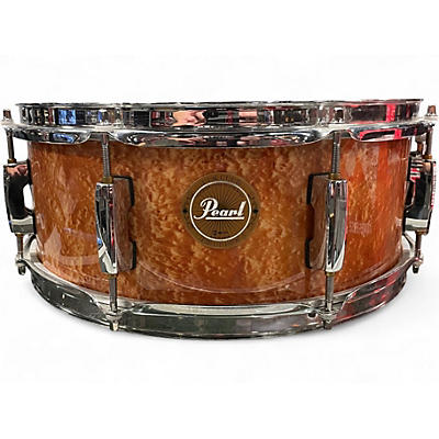 Used Pearl 5.5X14 Limited Artisan II Snare Natural Maple Drum