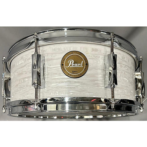 Pearl Used Pearl 5.5X14 Limited Edition Drum White Marine White Marine 10