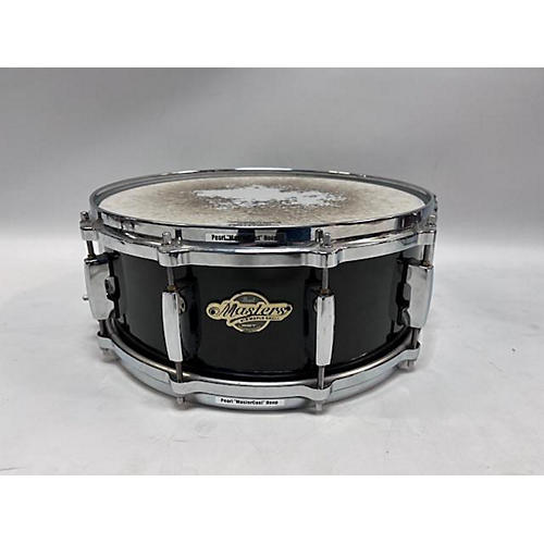 Used Pearl 5.5X14 Masters SST Maple Drum Black Black 10