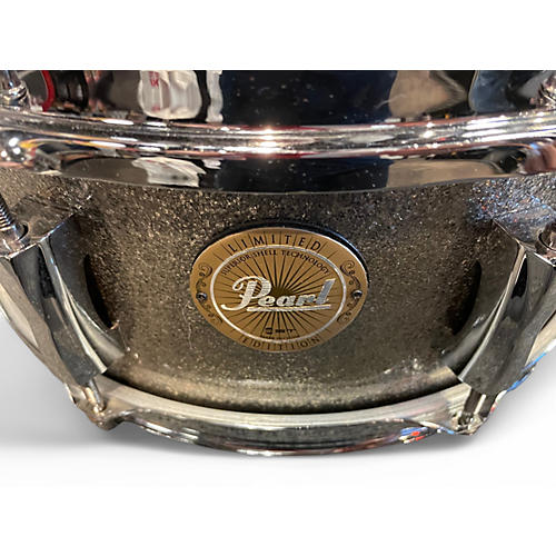 Used Pearl 5.5X14 SST Silver Sparkle Drum Silver Sparkle 10