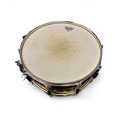 Used Pearl 5.5X14 Sensitone Brass Snare BRASS Drum