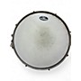 Used Pearl 5.5X14 Sensitone Snare Chrome Silver Drum Chrome Silver 10