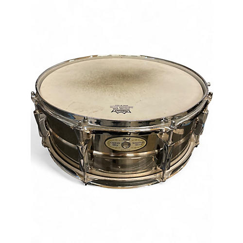 Used Pearl 5.5X14 Sensitone Snare STEEL Drum STEEL 10