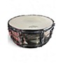 Used Pearl 5.5X14 Sensitone Snare Silver Drum Silver 10