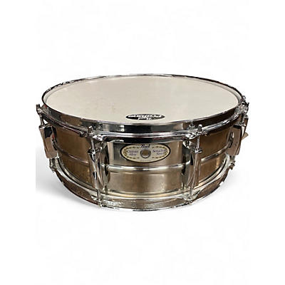 Used Pearl 5.5X14 Sensitone Snare brushed steel Drum