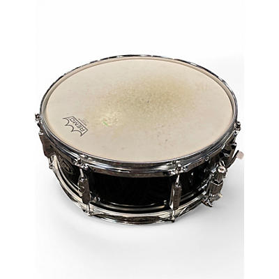 Used Pearl 5.5X14 Vision Series Snare Black and Silver Drum