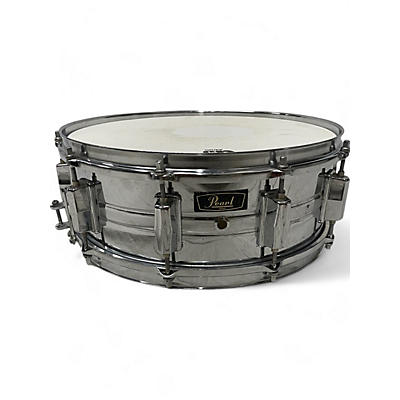 Used Pearl 5.5X14 mADE IN JAPAN SNARE STEEL Drum