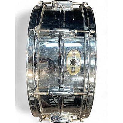 Pearl Used Pearl 5.5X14 mirror chrome steel snare chrome Drum