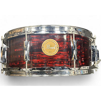 Used Pearl 5.5X14 sST limited edition strata red Drum