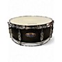 Used Pearl 5.5X14 snare decade maple Black Drum Black 10
