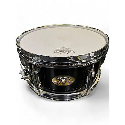 Used Pearl 5X10 Firecracker Snare Black Drum