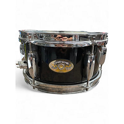 Used Pearl 5X10 Firecracker Snare Black Drum